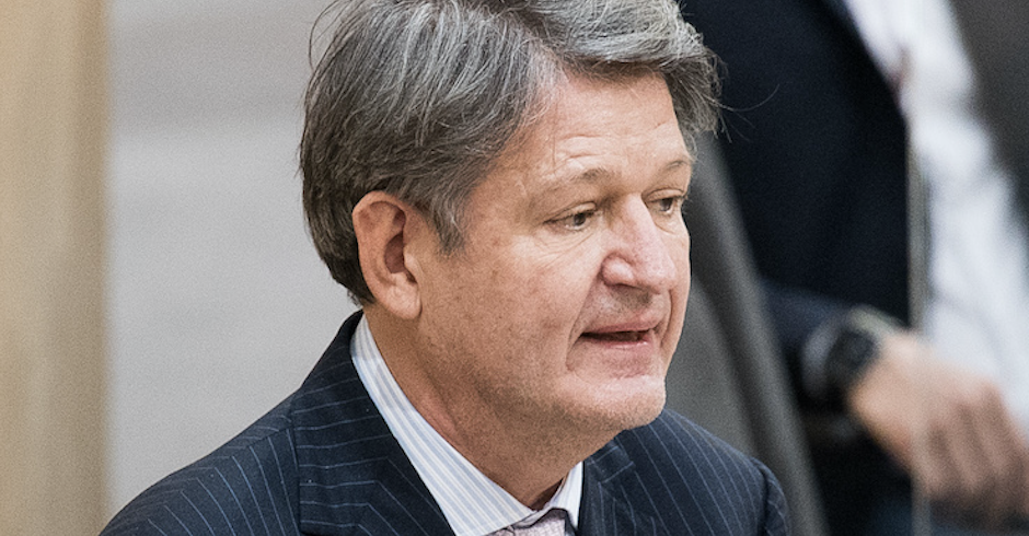 Porträt im Parlament