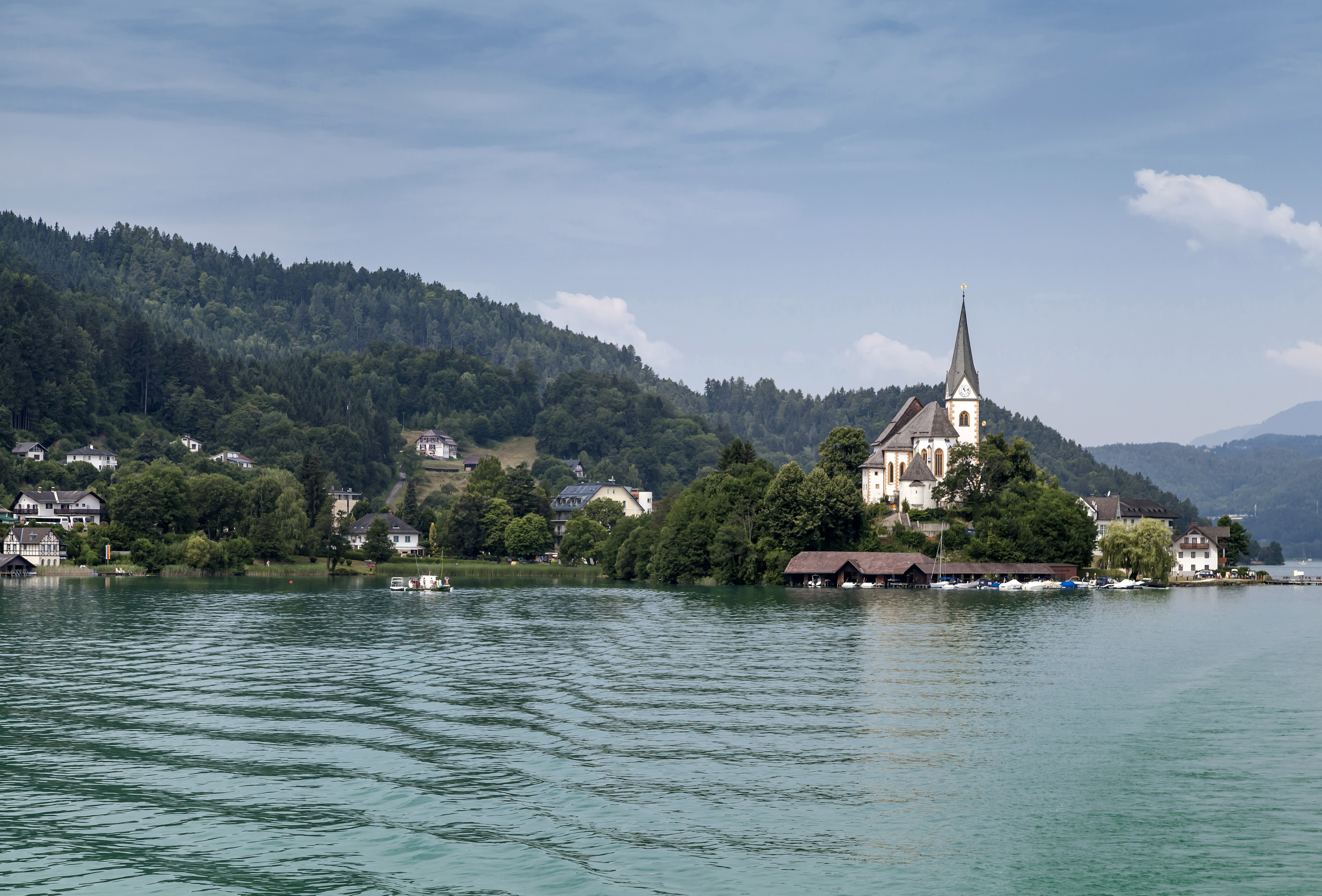 Blick auf Maria Wörth| Credit: iStock.com/Maria Wörth