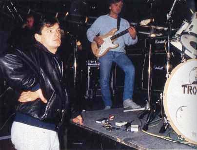 Peter Vieweger und Falco I Credit: Privat