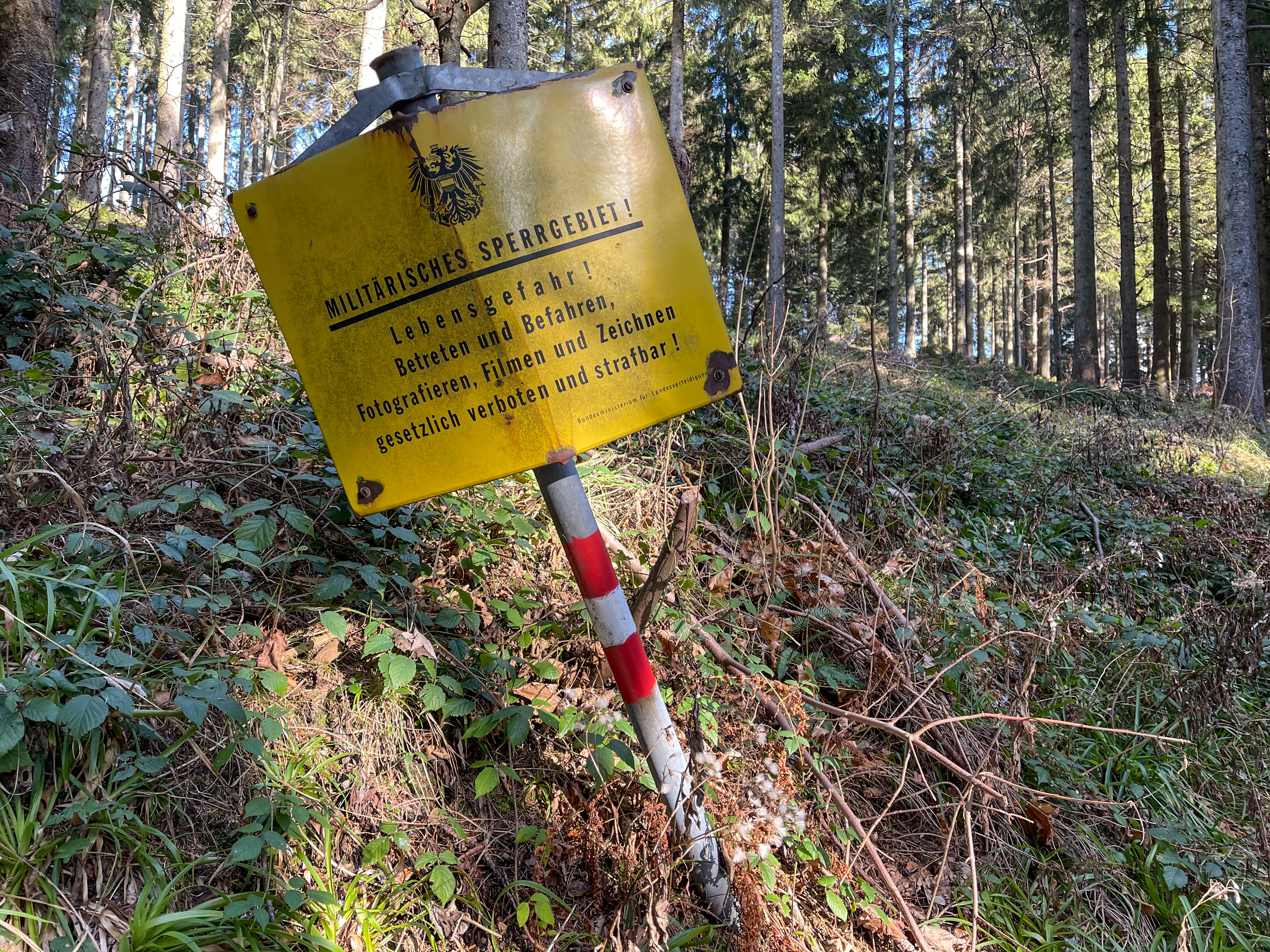 Militärisches Sperrgebiet