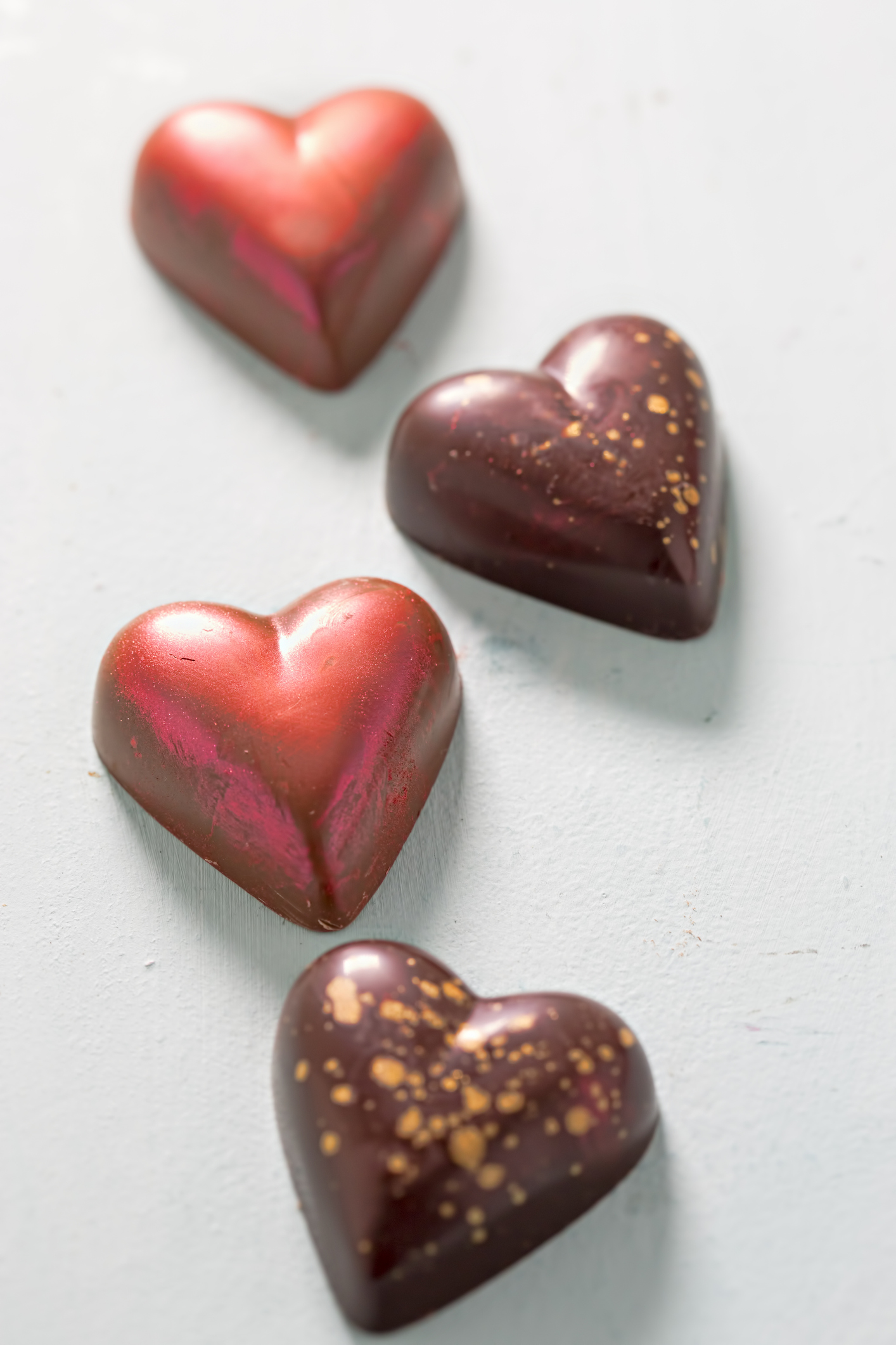 Selbstgemachte Pralinen