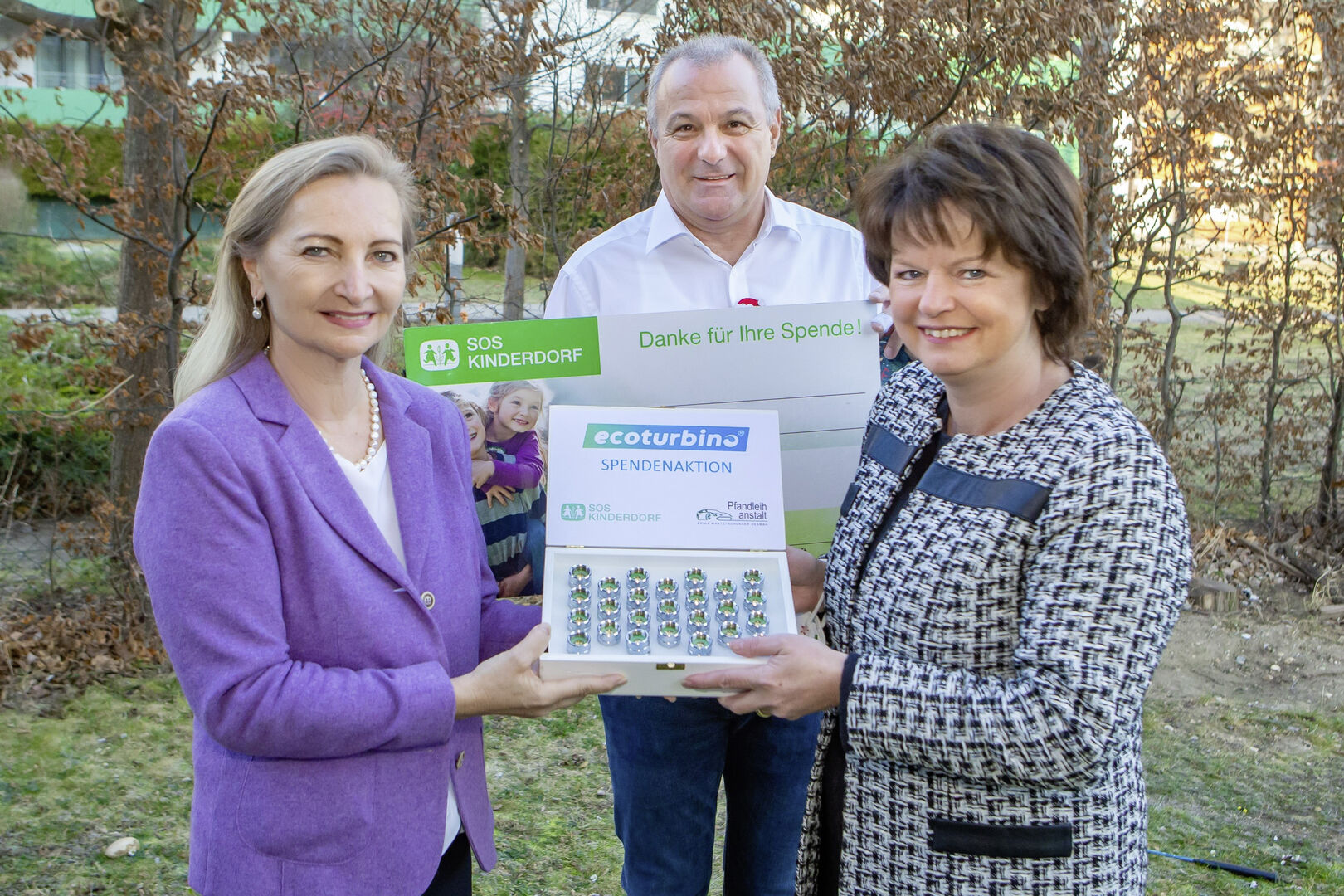 Übergabe Ecoturbinos