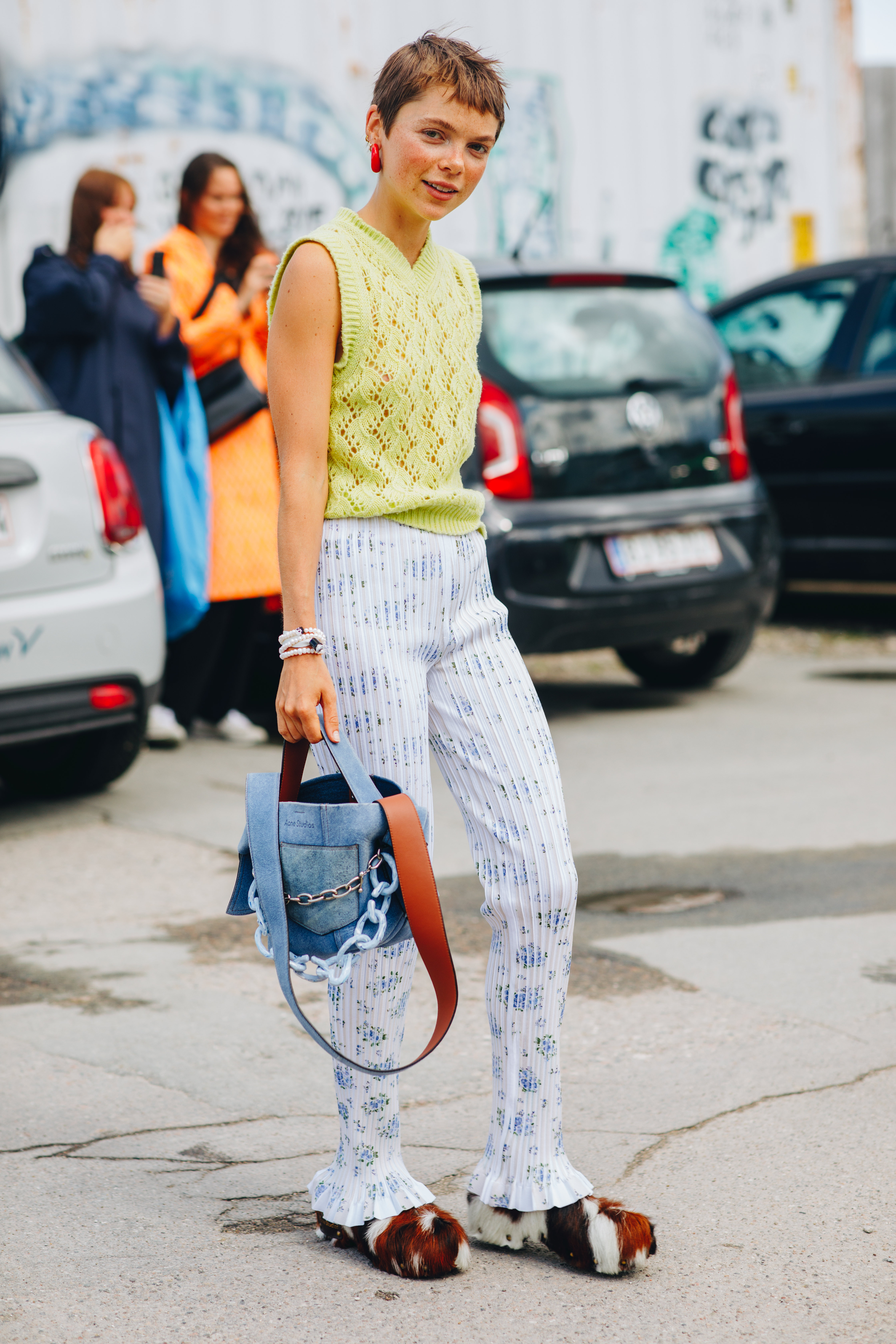 Bloggerin Emma Fridsell auf der Copenhagen Fashion Week