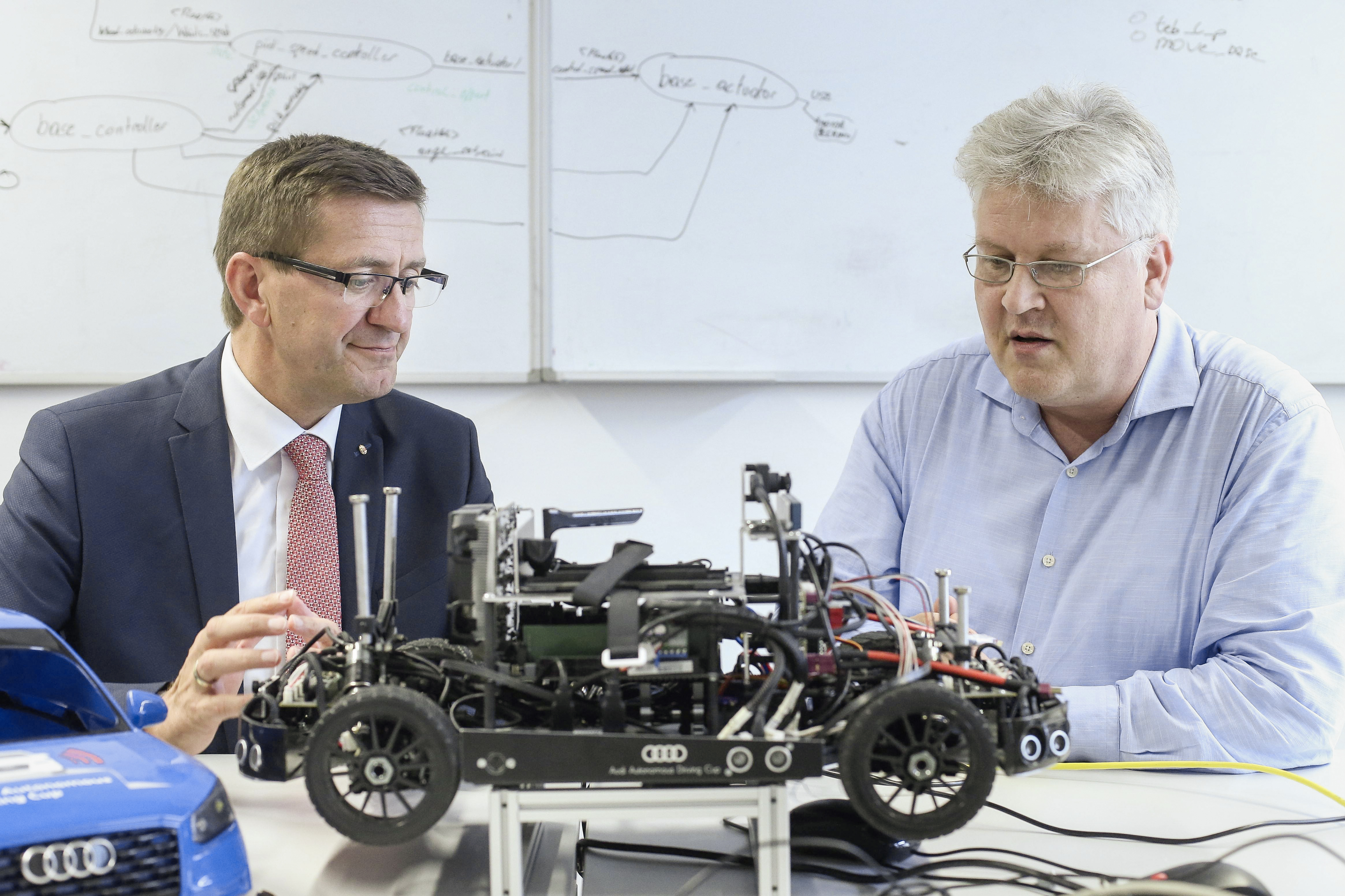 Markus Achleitner und Sepp Hochreiter