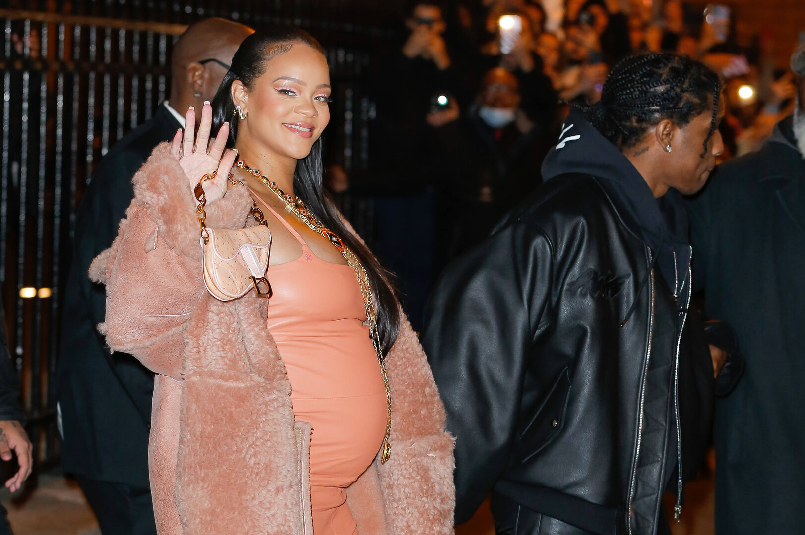 Rihanna mit Babybauch