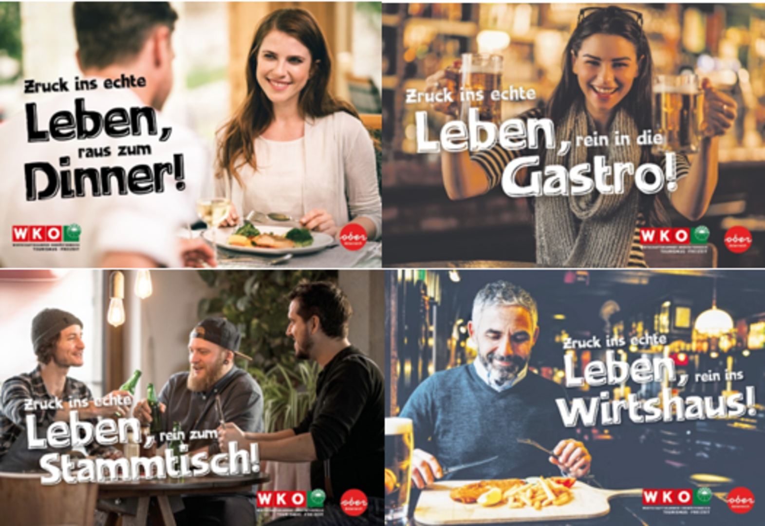 Kampagne Zruck ins echte Leben