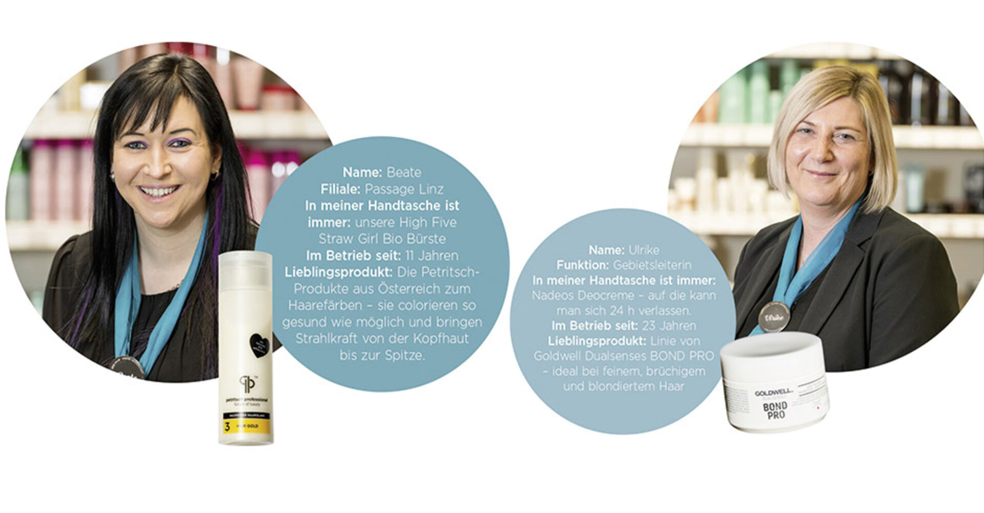 Vorstellung Mitarbeiterinnen