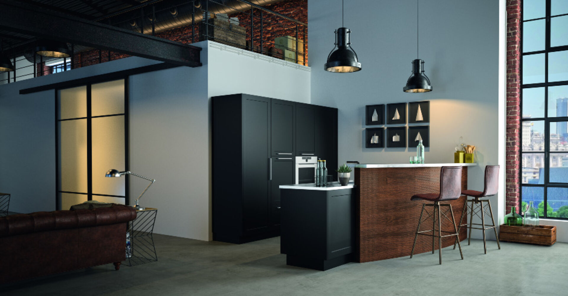 Loft Küche von HAKA