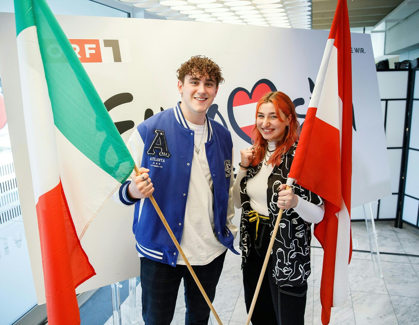 Producer Lum!x und Sängerin Pia Maria