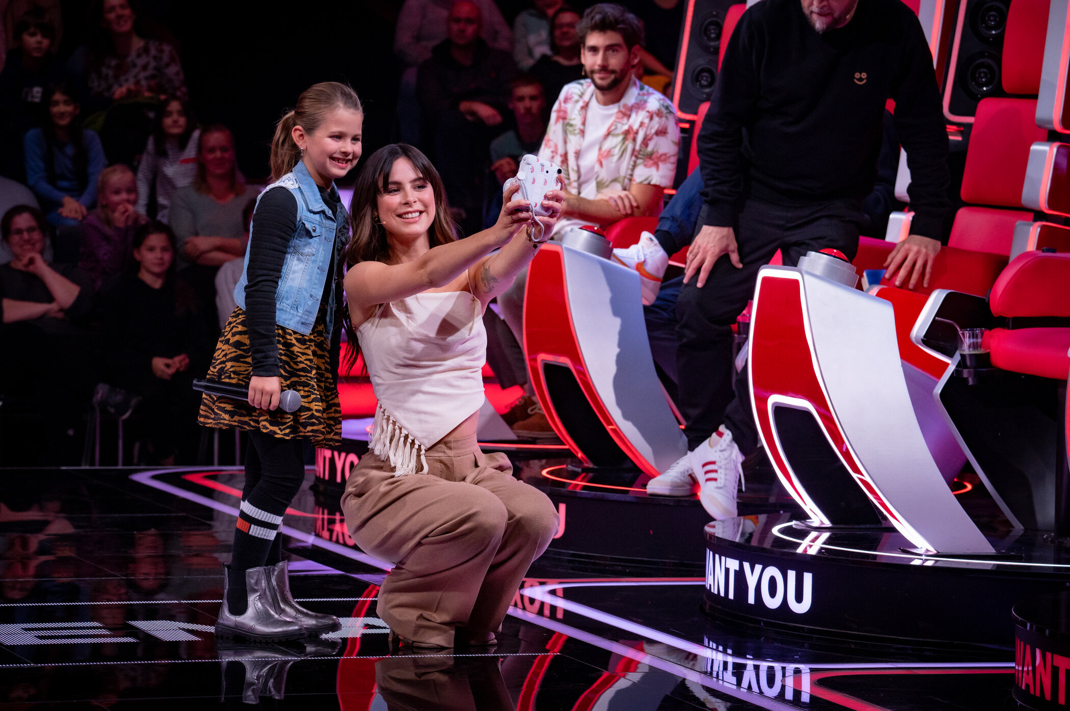 Paulina mit Coach Lena | Credit: Sat.1/Claudius Pflug