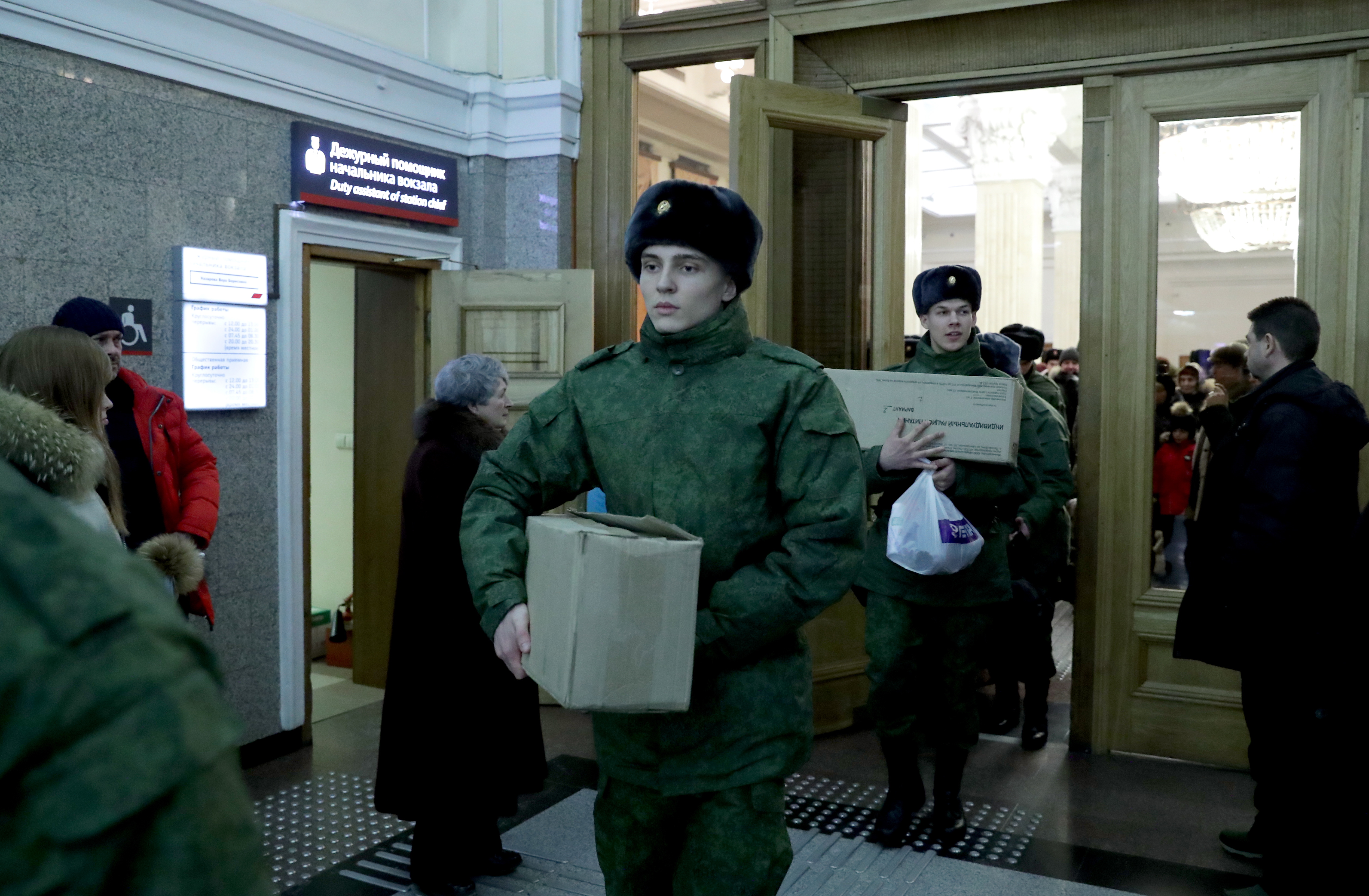 Russische Rekruten | Credit: Kirill Kukhmar / Tass / picturedesk.com