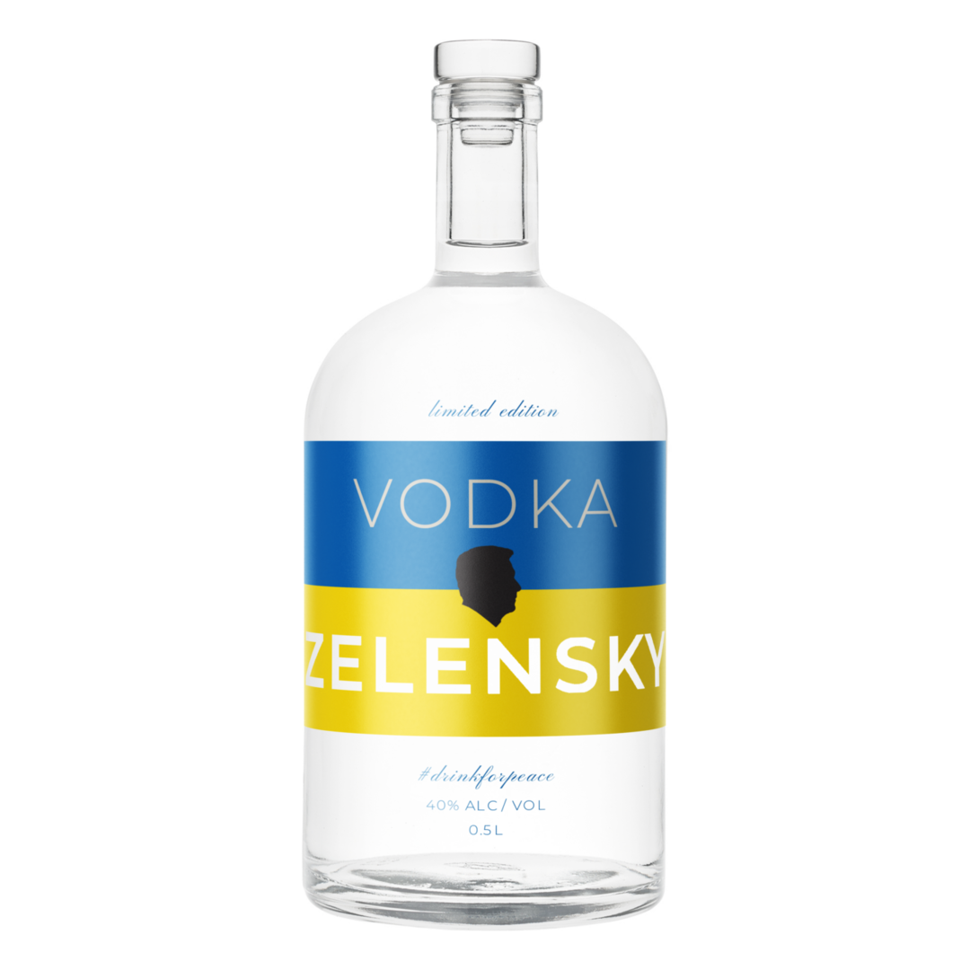 Der limitierte Vodka Zelensky