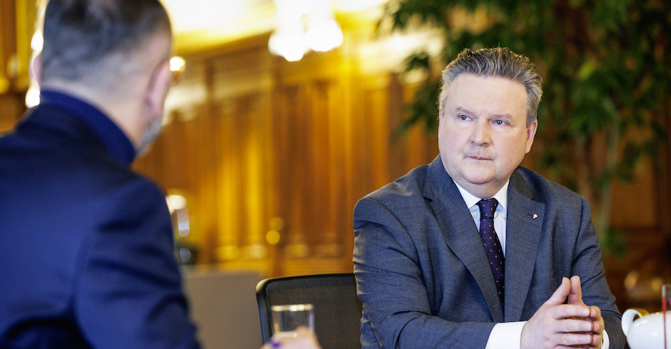 Der Wiener Bürgermeister und der weekend Redakteur | Credit: weekend/Alexander Felten