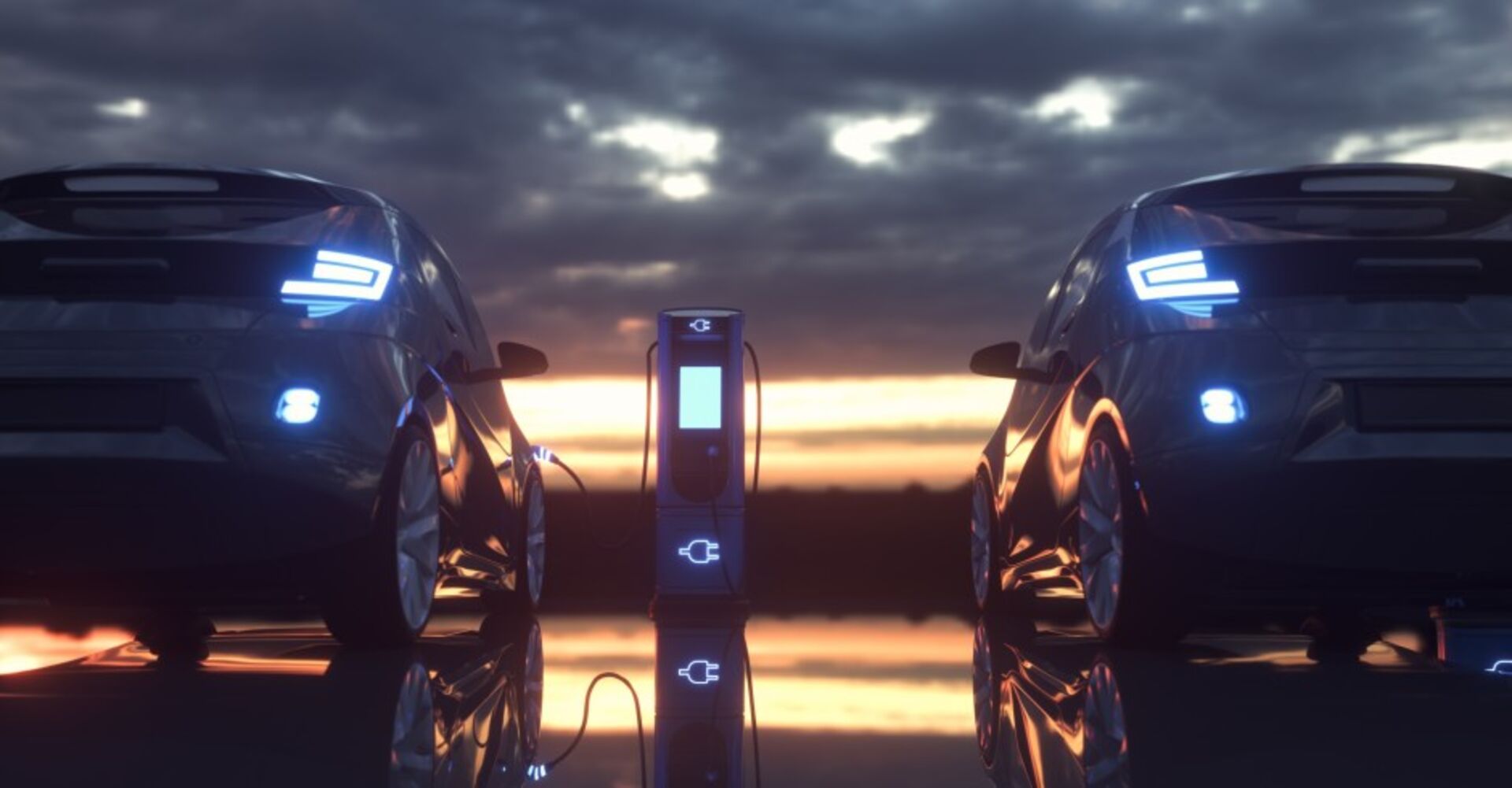 Elektroautos bei der Ladestation | Credit: iStock.com/Дмитрий Ларичев