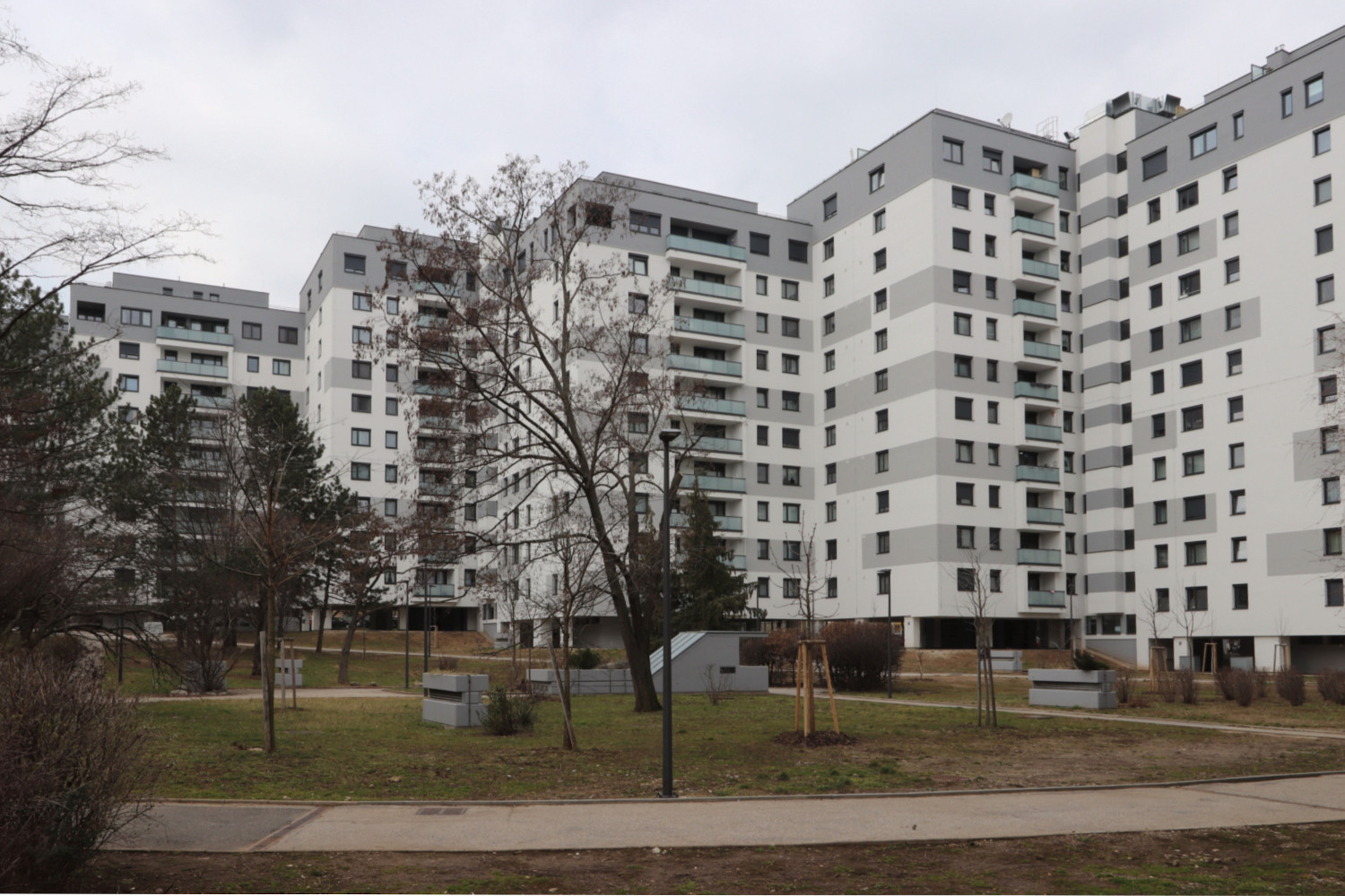 Blick auf einen Wohnblock | Credit: GSD GesmbH