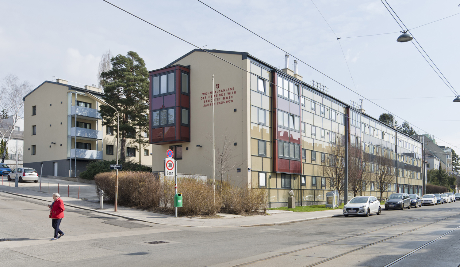 sanierter Gemeindebau mit intelligenter Fassade | Credit: Treberspurg &amp; Partner Architekten