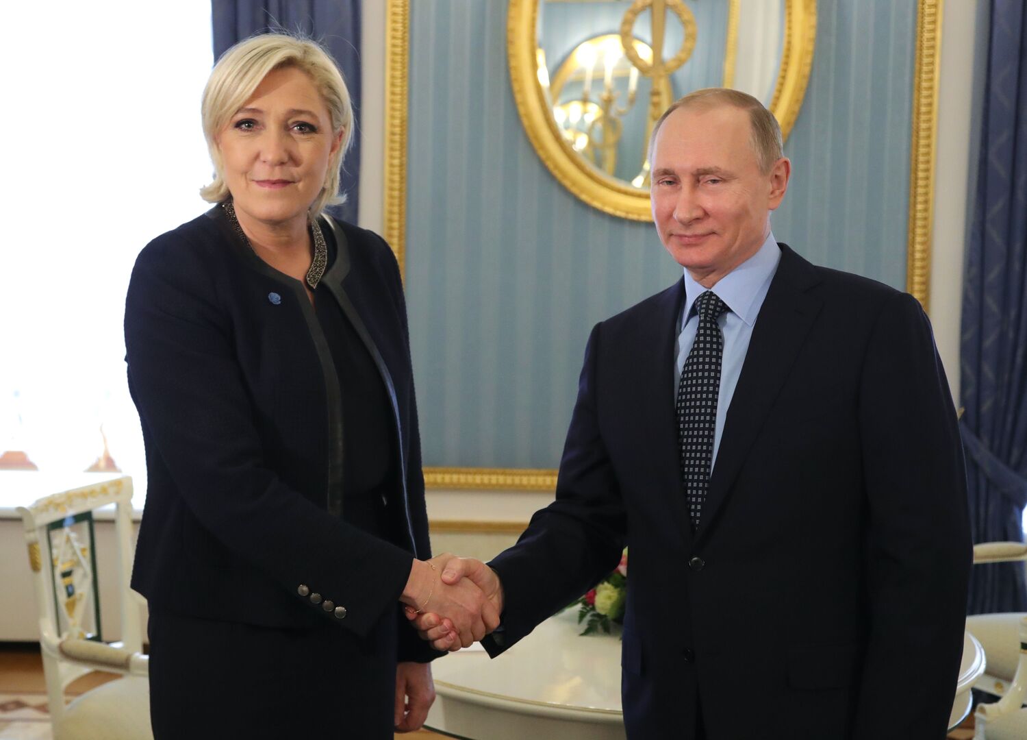 Le Pen in Moskau | Credit: MIKHAIL KLIMENTYEV / AFP / picturedesk.com