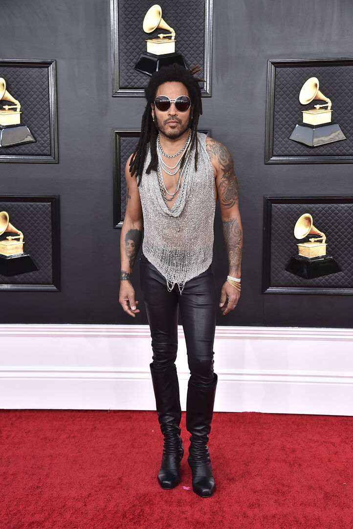 Lenny Kravitz bei den Grammys.