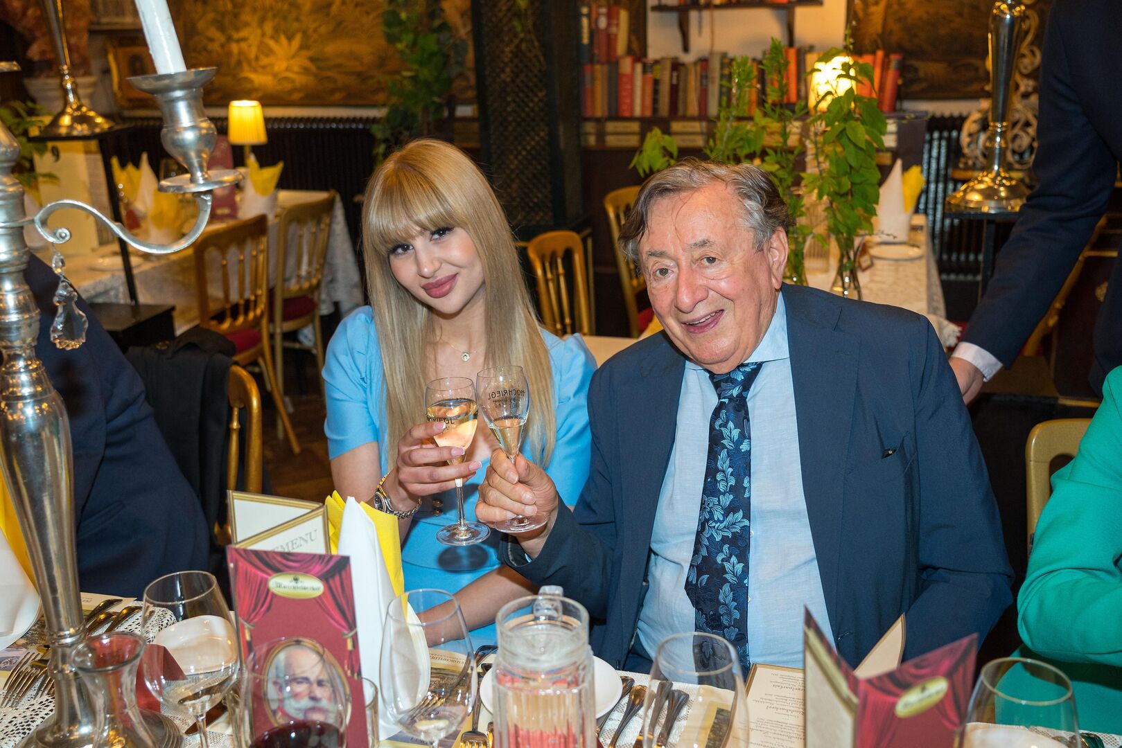 Richard Lugner und Irina Jovanka