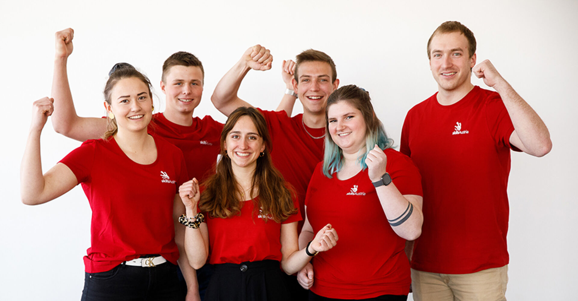 Das Tirol-Team, das bei den WorldSkills 2022 antreten wird | Credit: WKÖ/SkillsAustria