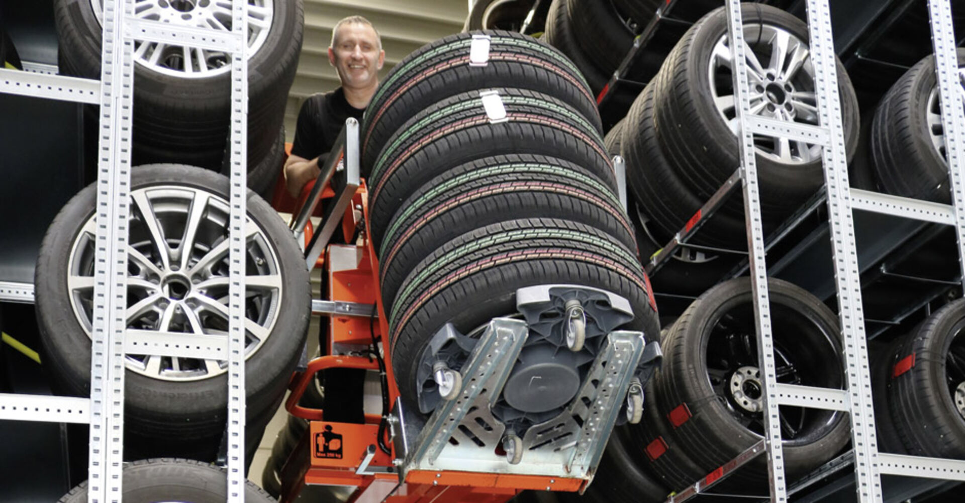 Reifenlagerung