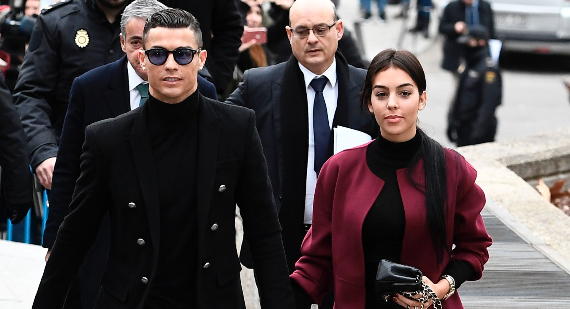 Ronaldo und Giorgina | Credit:  PIERRE-PHILIPPE MARCOU / AFP / picturedesk.com