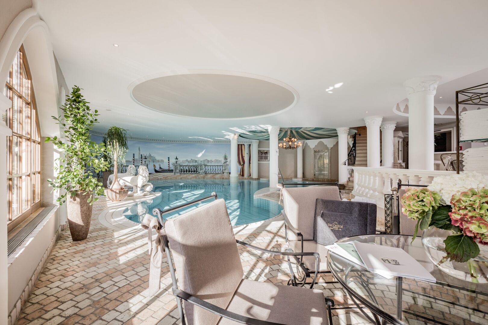 Die Pool-Area vom Das Central