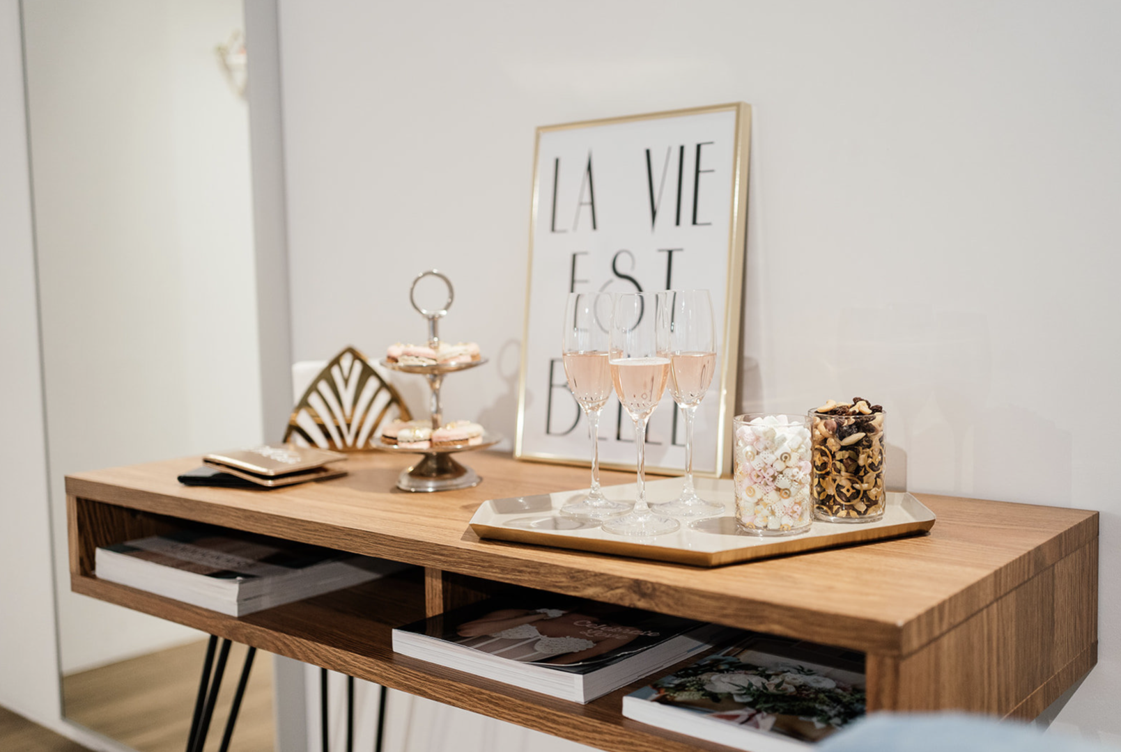 Brautzimmer, mit liebe zu Details. | Credit: Brautzimmer Salzburg