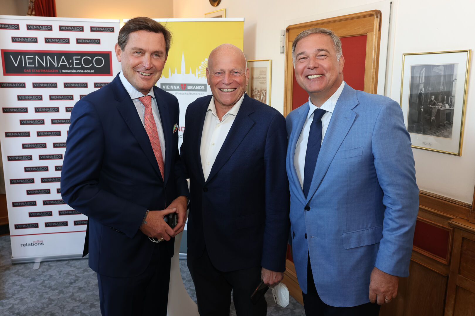 Vienna Brands Talk mit Stadtrat und WKW-Präsident| Credit: Vallon Relations