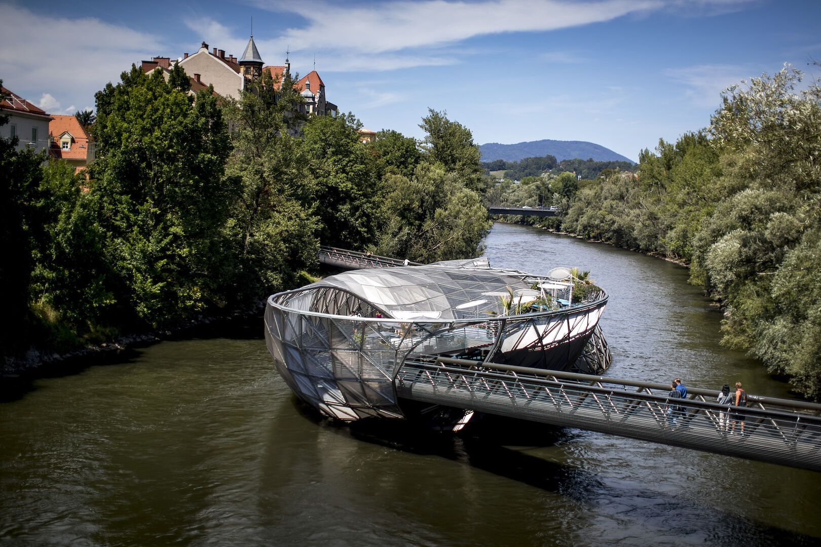 Murinsel in Graz