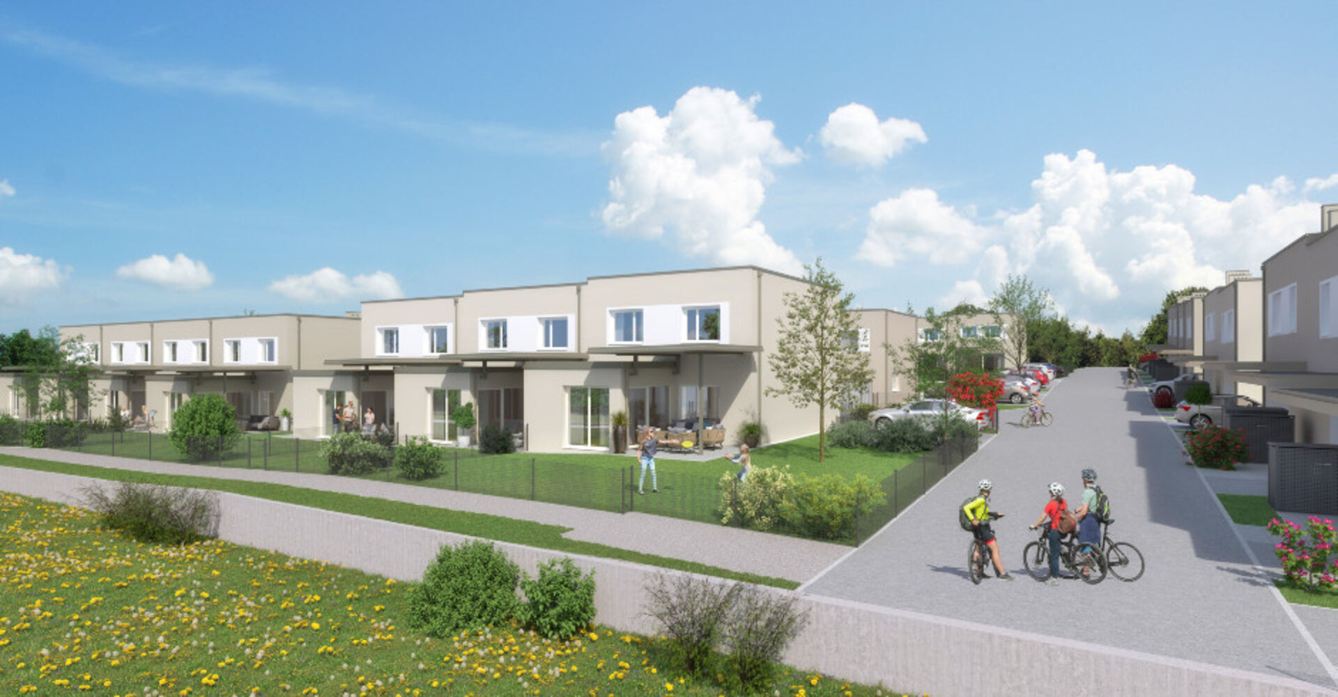 Reihenhausanlage in Wilhering