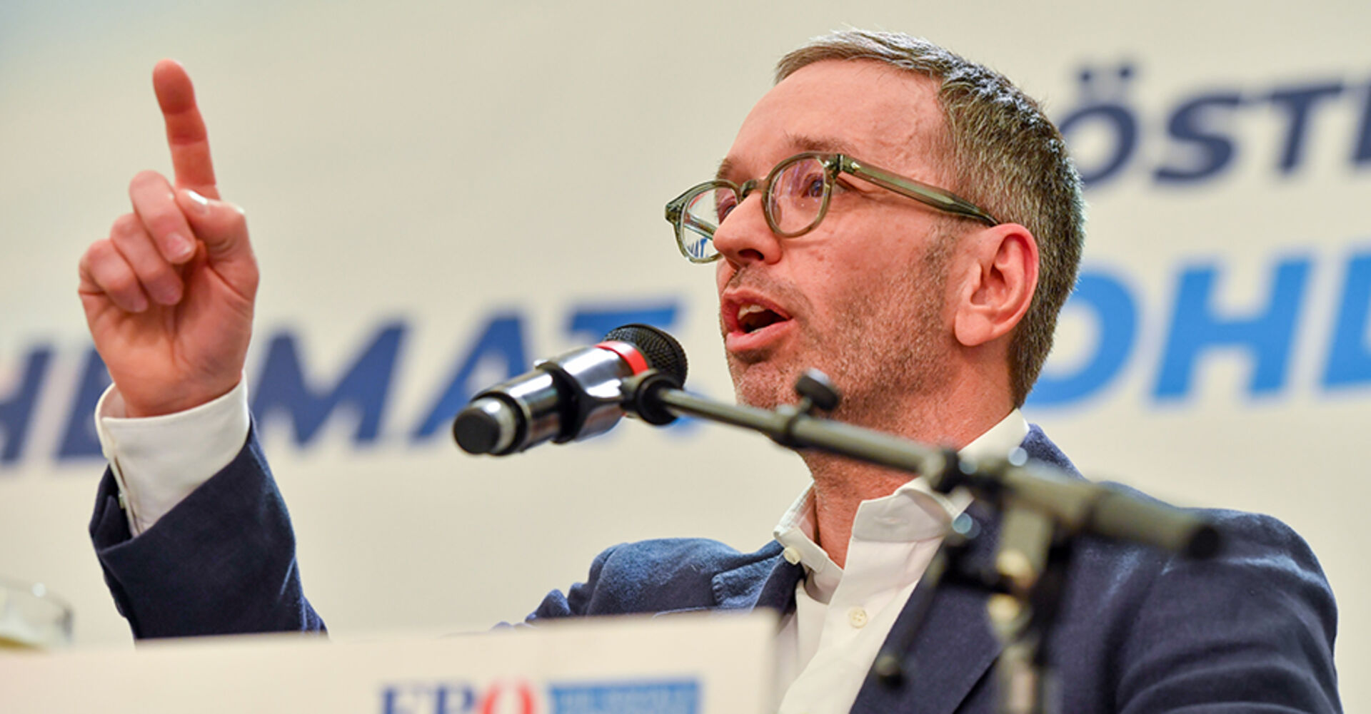FPÖ-Obmann Herbert Kickl