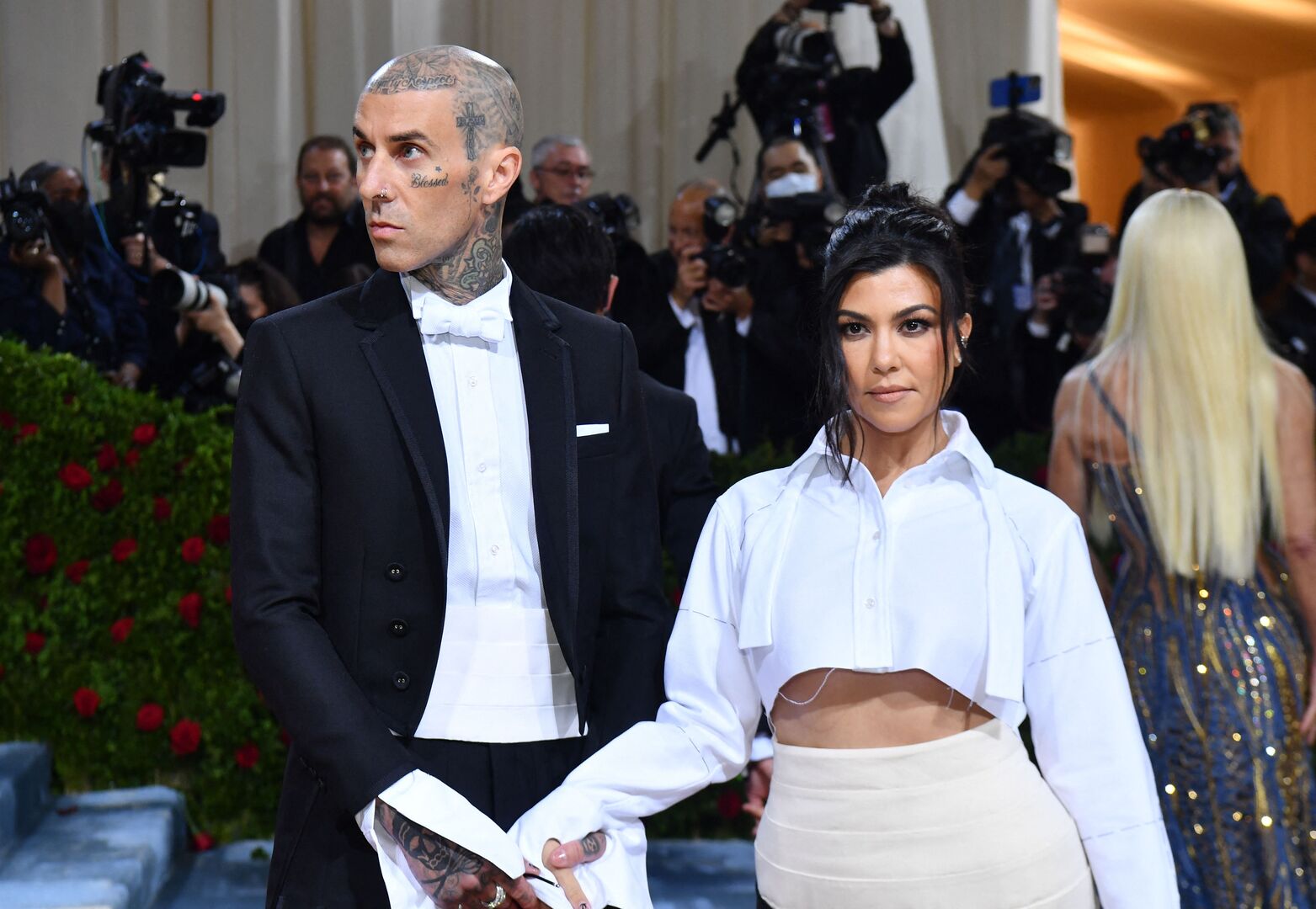 Kourtney Kardashian und Travis Barker