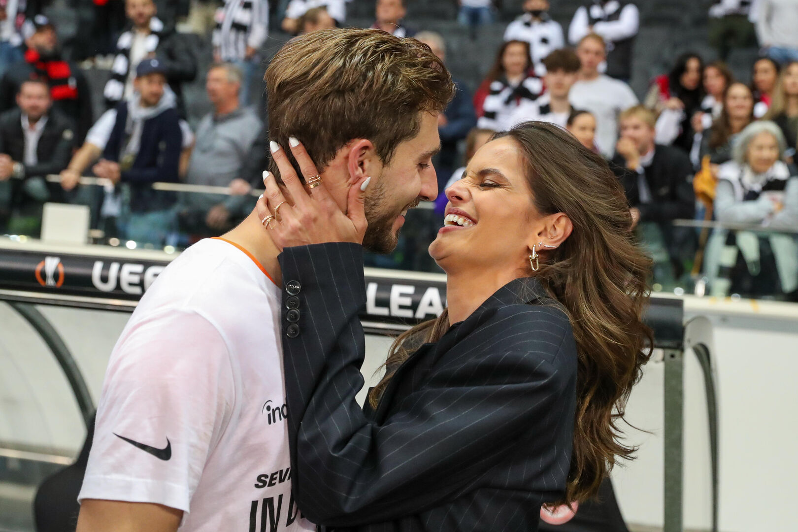 Kevin Trapp und seine Freundin Izabel Goulart. | Credit: Titgemeyer,Michael / Action Press / picturedesk.com