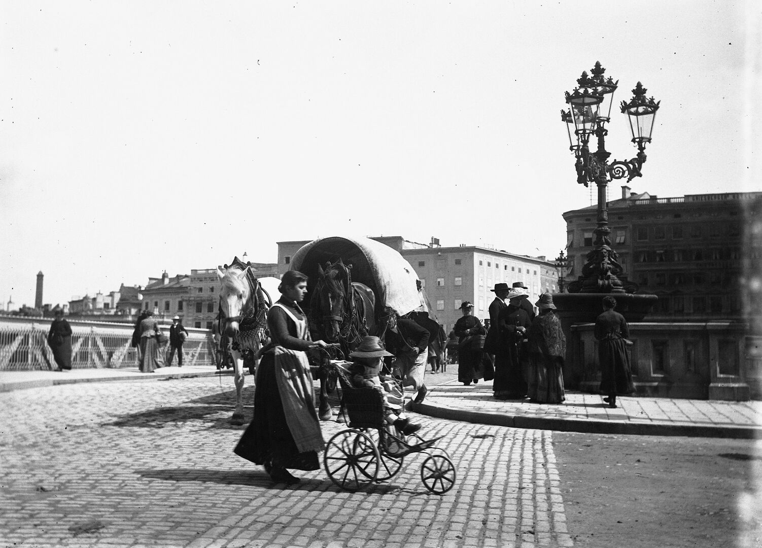 Stadtbrücke | Credit: Stadtarchiv Salzburg, Fotosammlung Carl von Frey