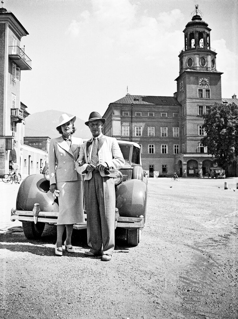 Ehepaa Dietrich-Sieber | Credit: Stadtarchiv Salzburg, Fotoarchiv Franz Krieger