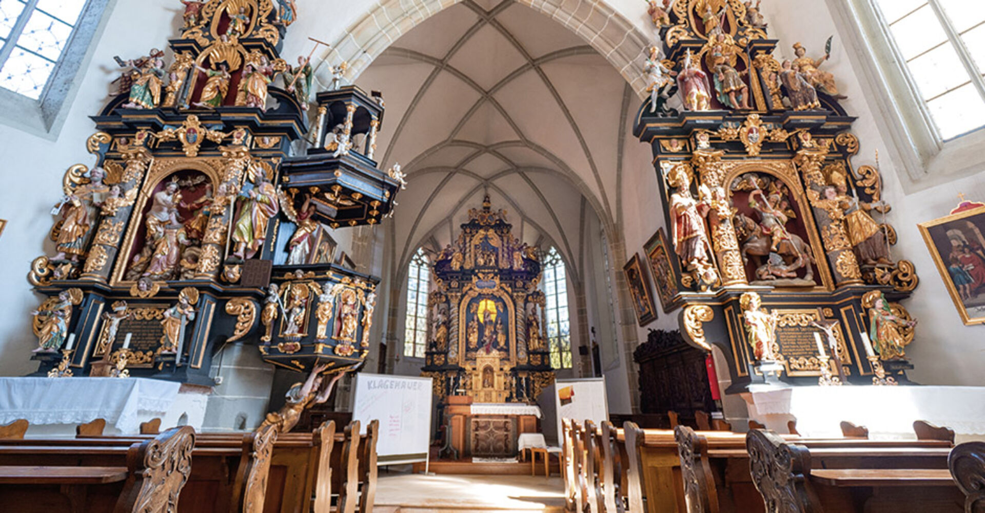 Wallfahrtskirche Zell am Pettenfirst.