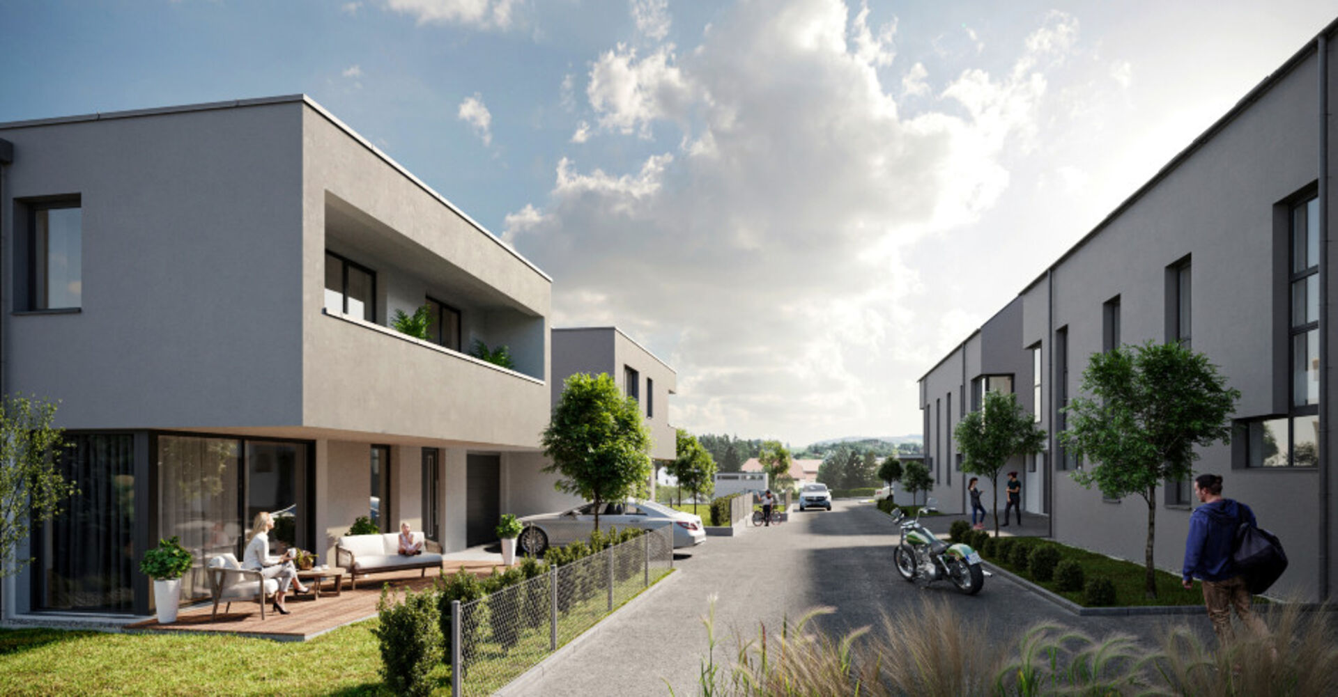 Reihenhausprojekt THE NATURE.