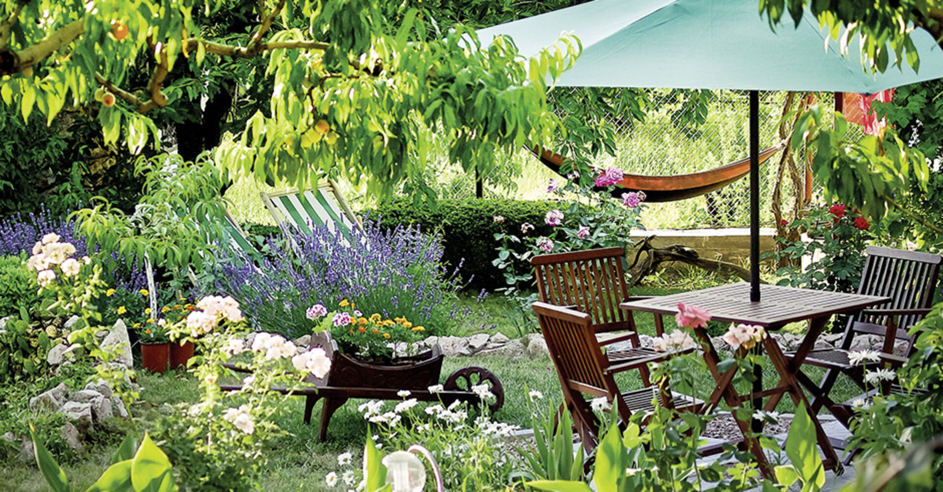 Paradiesischer Garten