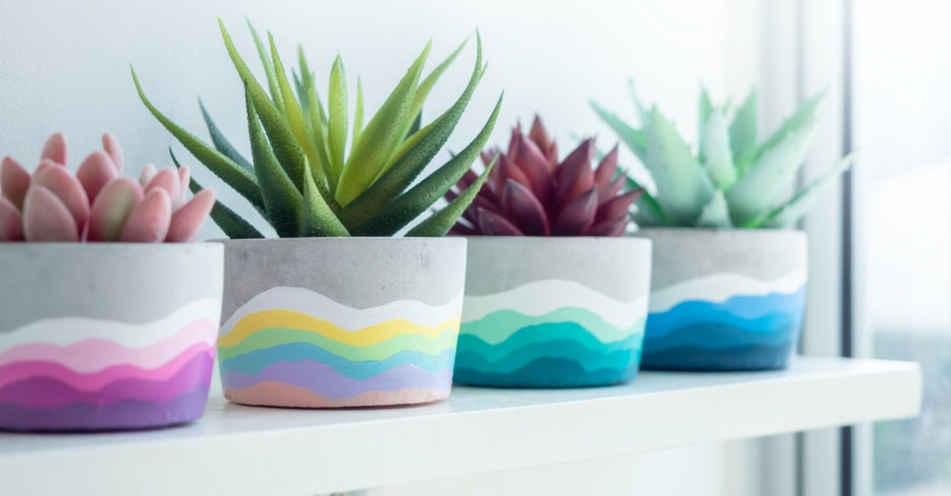 Betonblumentöpfe | Credit: iStock.com/Techa Tungateja