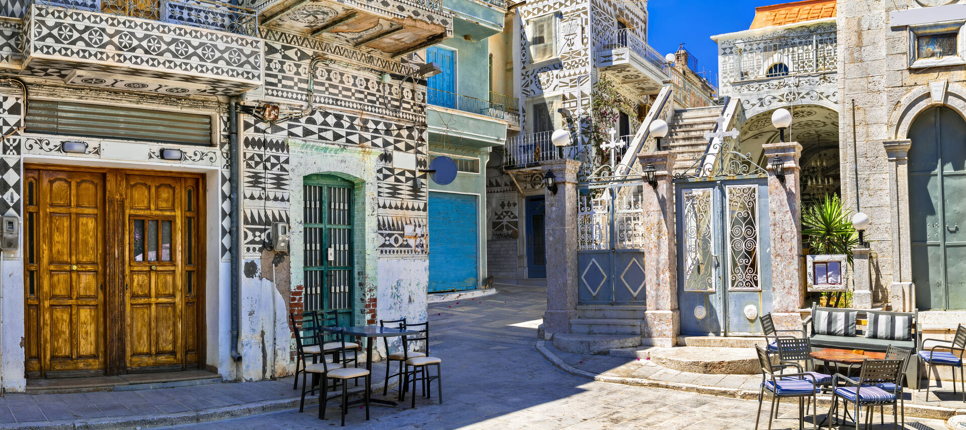 Dorf Pyrgi auf Chios | Credit: iStock.com/Freeartist
