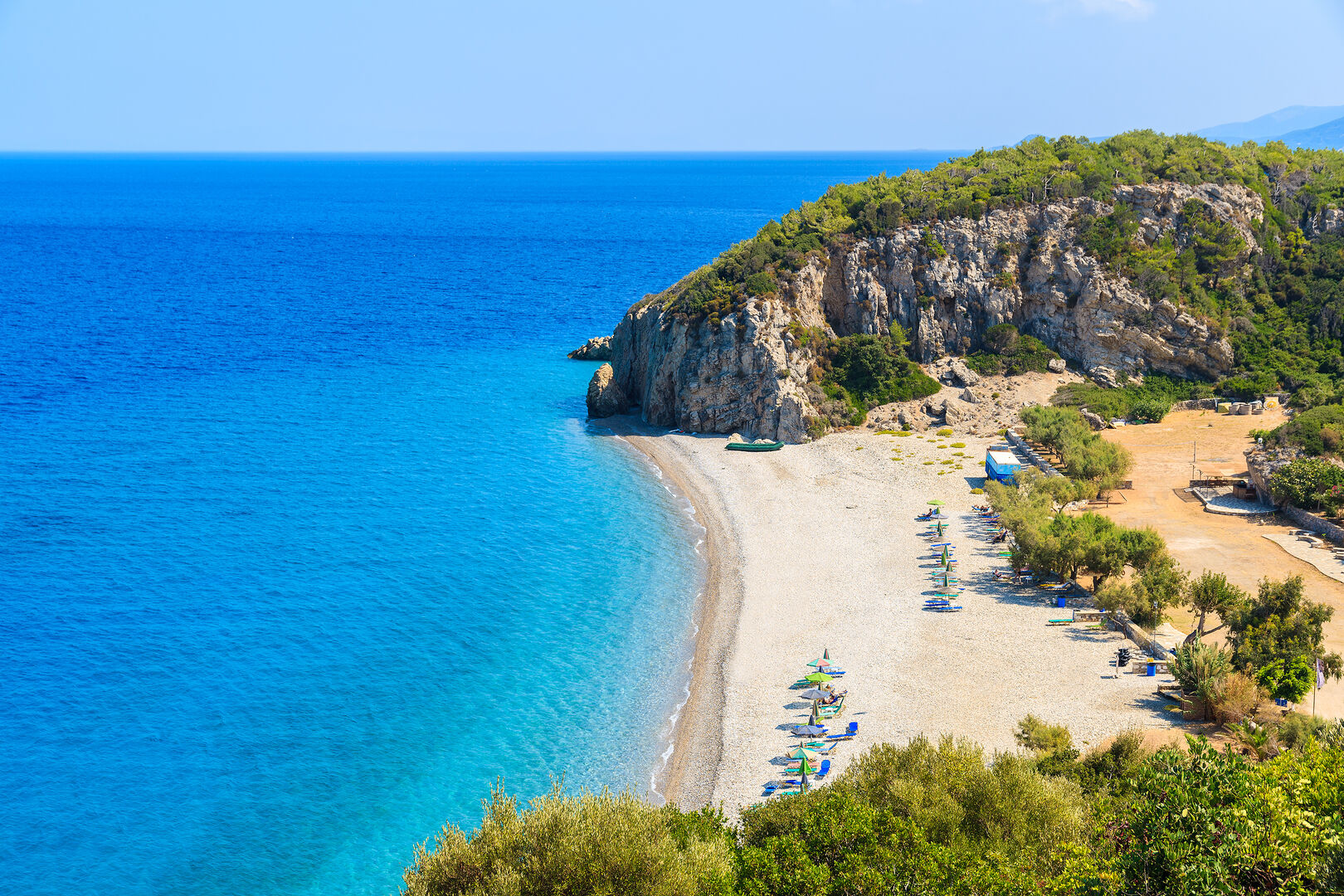 Strand auf der Insel Samos | Credit: iStock.com/pkazmierczak