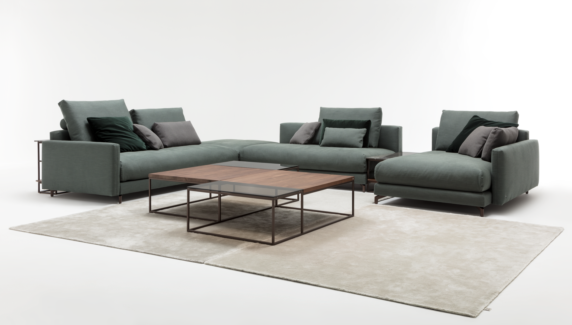 Sofalandschaft von Rolf Benz | Credit: Rolf Benz