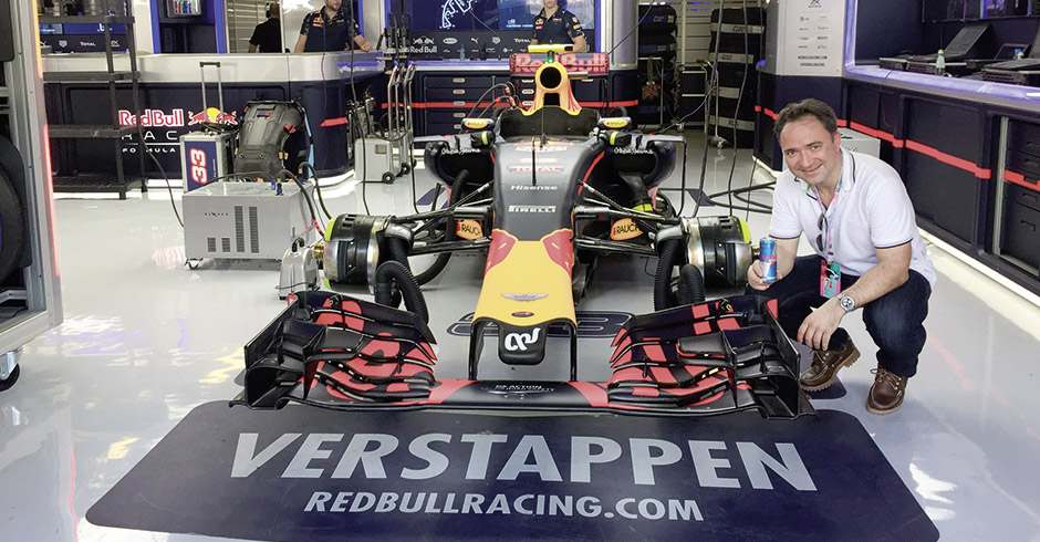 Dr. Shamiyeh beim Motorsport