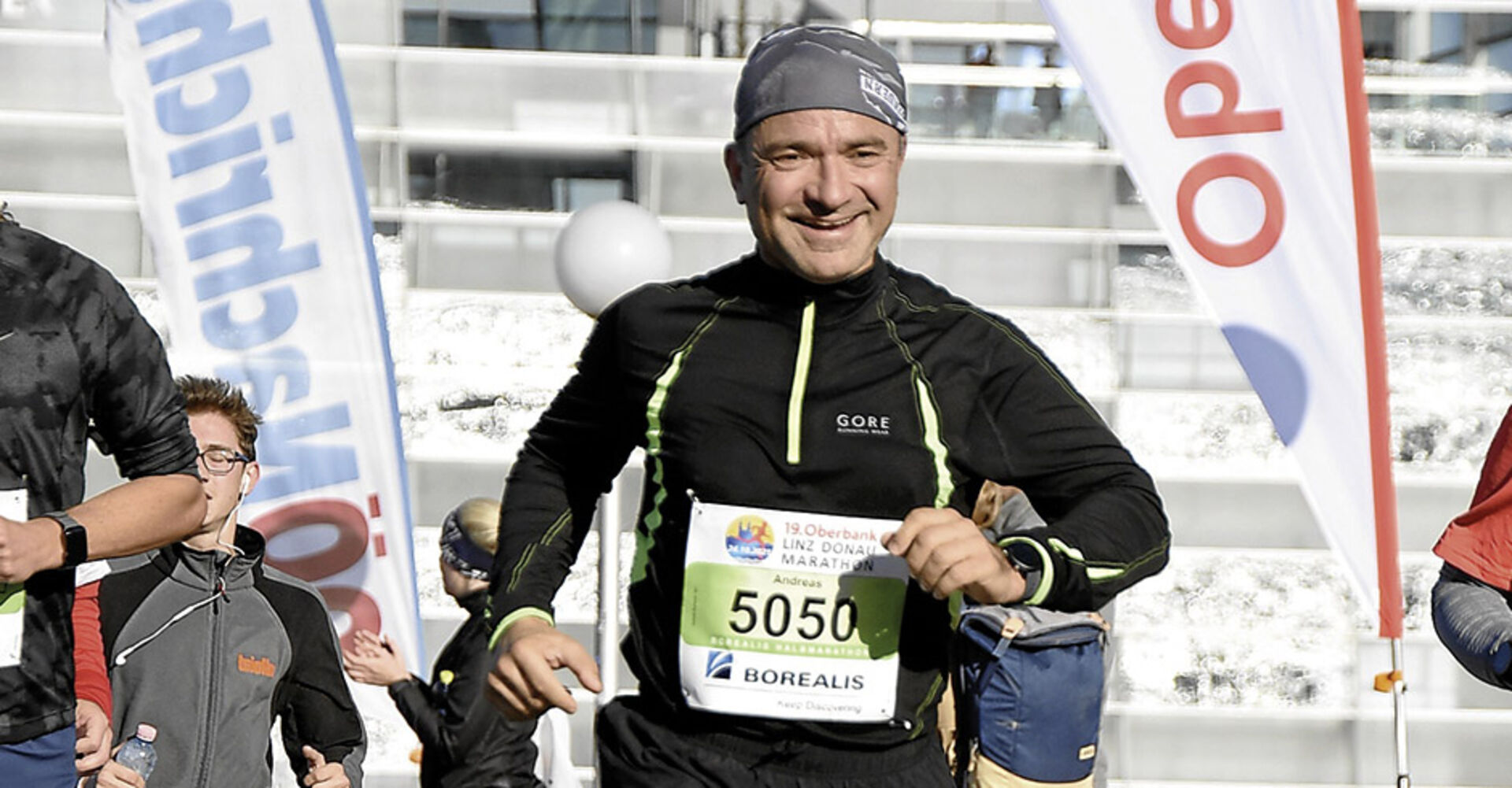 Dr. Andreas Shamiyeh beim Laufen