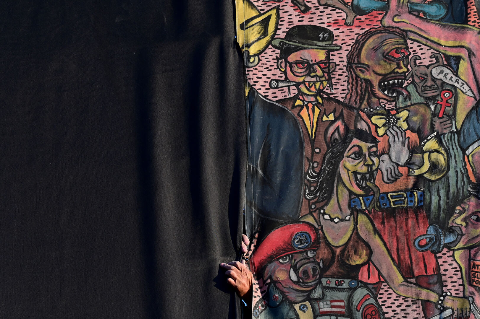 Skandal auf der Dokumenta | Credit: Uwe Zucchi / dpa / picturedesk.com