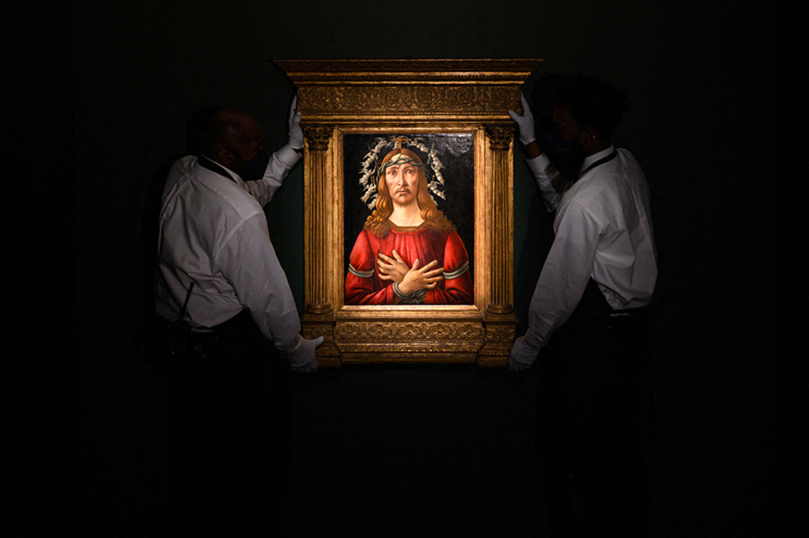 "Der Schmerzensmann" von Sandro Botticelli | Credit: ED JONES / AFP / picturedesk.com