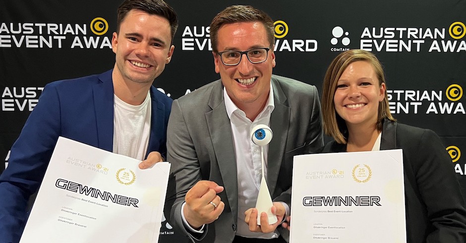 Verleihung des Austrian Event Award| Credit: Ottakringer Brauerei