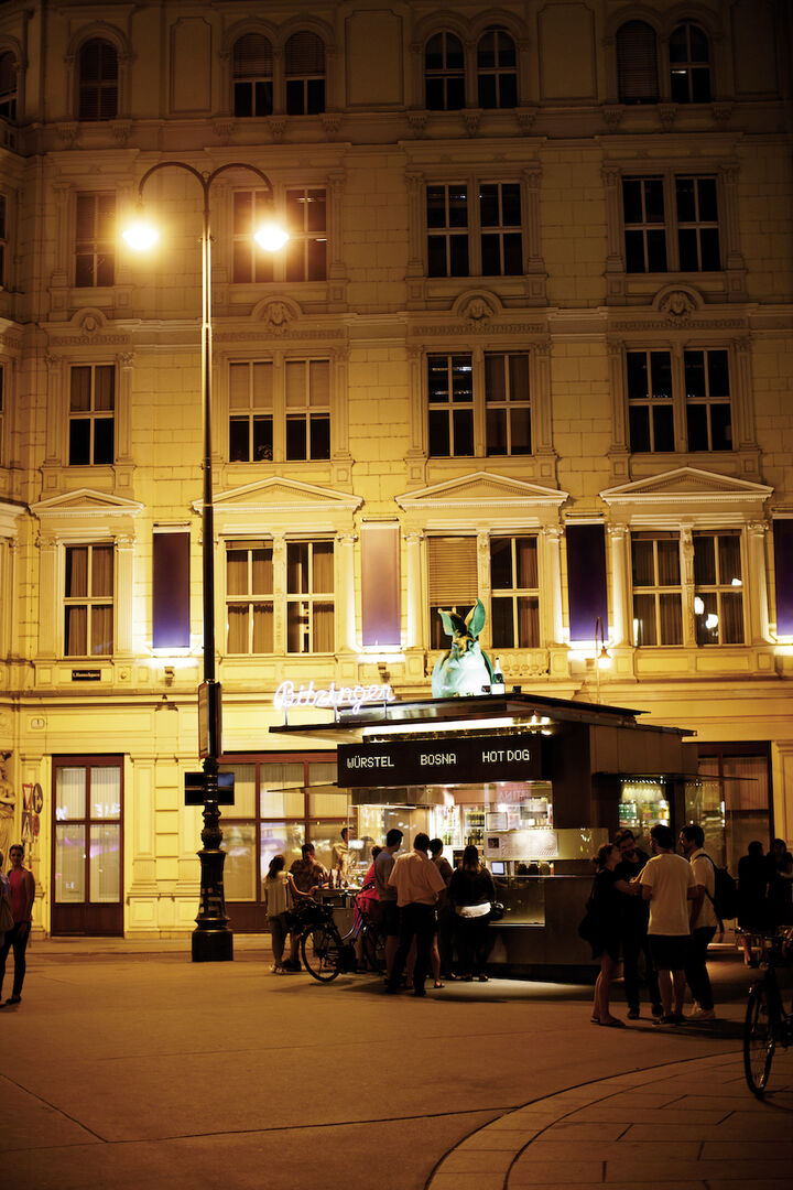 Bitzinger bei der Albertina I Credit: Wien Tourismus/Peter Rigaud