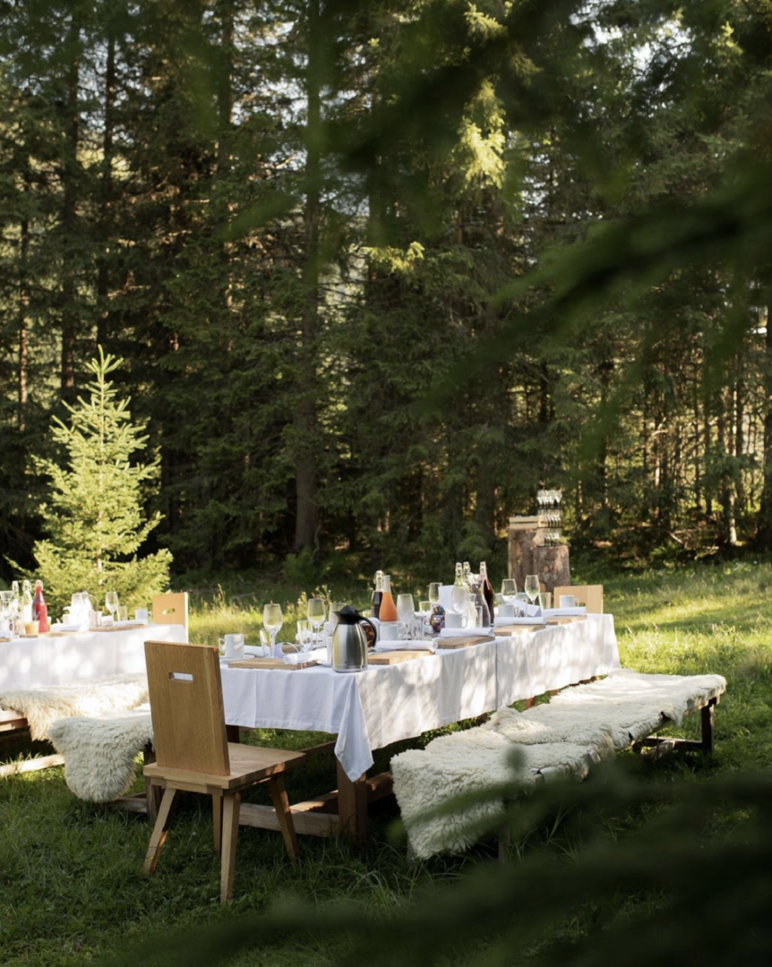 Ein echtes Highlight: Brunch auf der Waldwiese. | Credit: KTVB Bad Hofgastein, Marktl Photography